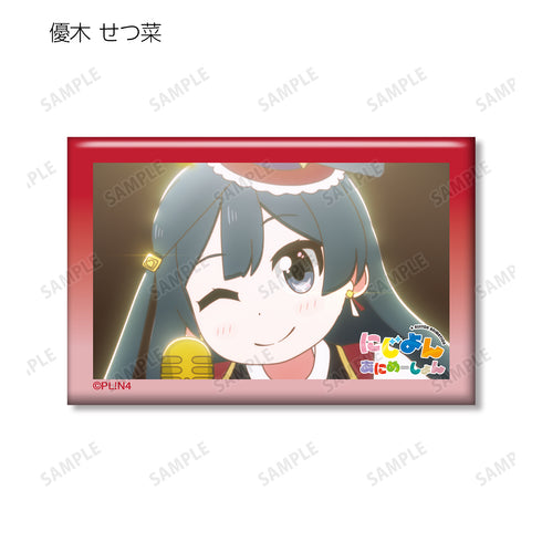 『ラブライブ!虹ヶ咲学園スクールアイドル同好会』にじよん あにめーしょん トレーディング場⾯写スクエア⽸バッジ(全13種)BOX