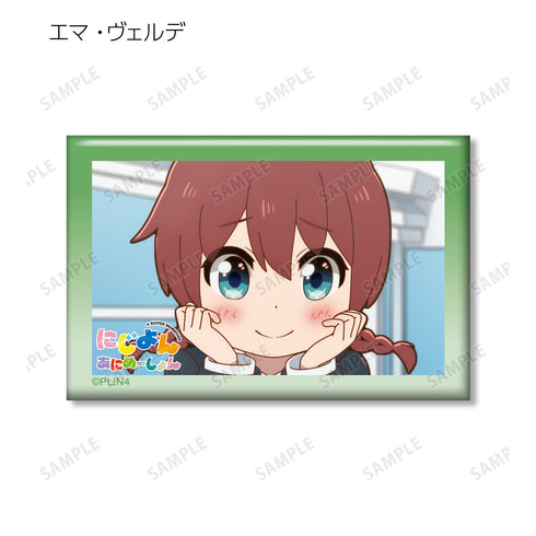 『ラブライブ!虹ヶ咲学園スクールアイドル同好会』にじよん あにめーしょん トレーディング場⾯写スクエア⽸バッジ(全13種)BOX