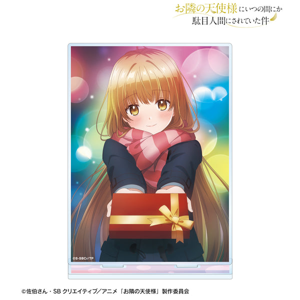『お隣の天使様にいつの間にか駄目人間にされていた件』椎名真昼 バレンタインイラスト BIGアクリルスタンド
