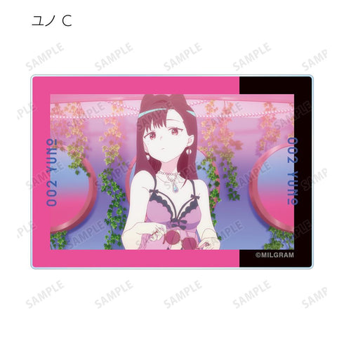 『MILGRAM -ミルグラム-』トレーディング MV アクリルカード ユノ『Tear Drop』(単位/BOX)【202601再販】