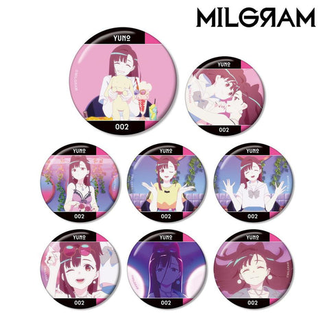 『MILGRAM -ミルグラム-』トレーディング MV 缶バッジ ユノ『Tear Drop』(単位/BOX)【202606再販】
