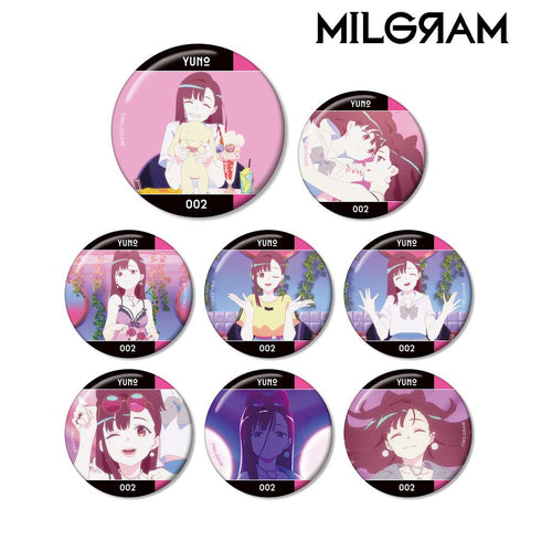 『MILGRAM -ミルグラム-』トレーディング MV 缶バッジ ユノ『Tear Drop』(単位/BOX)【202601再販】