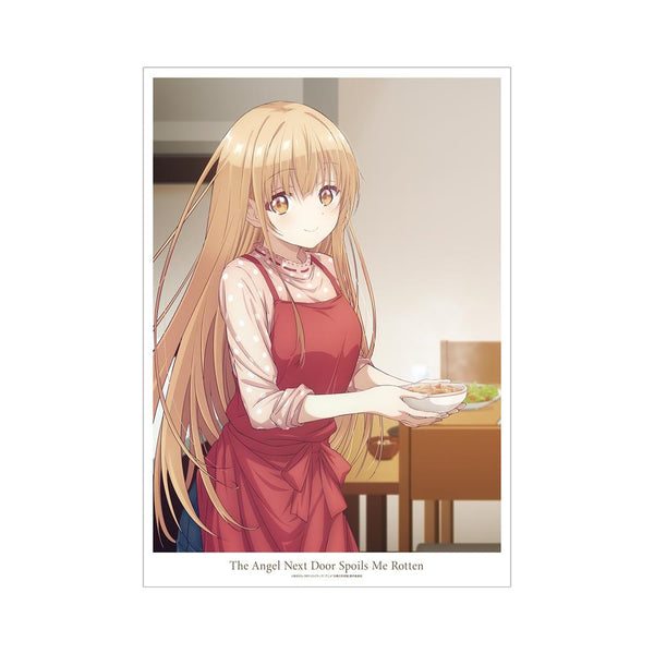 『お隣の天使様にいつの間にか駄目人間にされていた件』ティザービジュアル A3マット加工ポスター ver.B【202512再販】