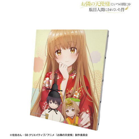 『お隣の天使様にいつの間にか駄目人間にされていた件』椎名 真昼 ひな祭りイラスト キャンバスボード【202512再販】