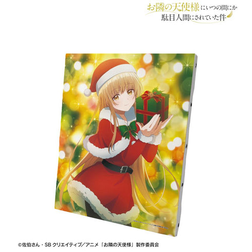 『お隣の天使様にいつの間にか駄目人間にされていた件』椎名 真昼 クリスマスイラスト キャンバスボード【202411再販】
