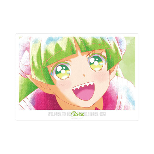 『魔入りました!入間くん』ウァラク・クララ Ani-Art aqua label A3マット加工ポスター【202512再販】