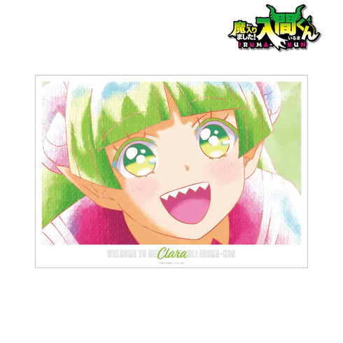 『魔入りました!入間くん』ウァラク・クララ Ani-Art aqua label A3マット加工ポスター【202512再販】