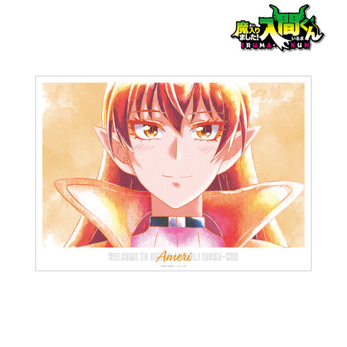 『魔入りました!入間くん』アザゼル‧アメリ Ani-Art aqua label A3マット加工ポスター