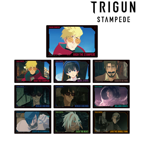 『TRIGUN STAMPEDE』トレーディング場面写カードステッカー BOX