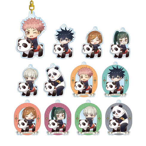 『呪術廻戦』トレーディング ちびキャラ アトラクションver. アクリルキーホルダー(単位/BOX)【202510再販】