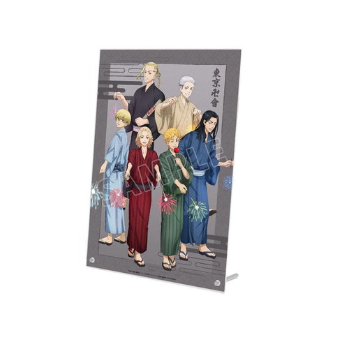 《东京复仇者》全新绘制插画 东京卍会 集合 烟花版 A4亚克力板【202608再版】