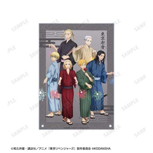 《东京复仇者》全新绘制插画 东京卍会 集合 烟花版 A4亚克力板【202608再版】