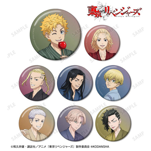 『東京リベンジャーズ』描き下ろしイラスト 花火ver. トレーディング缶バッジ(単位/BOX)【202412再販】