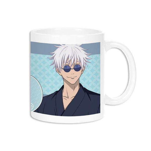 『呪術廻戦』描き下ろしイラスト 懐玉・玉折 五条 悟 浴衣ver. マグカップ【202510再販】