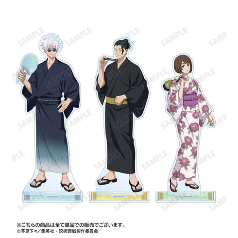 『呪術廻戦』描き下ろしイラスト 懐玉・玉折 五条 悟 浴衣ver. BIGアクリルスタンド【202510再販】