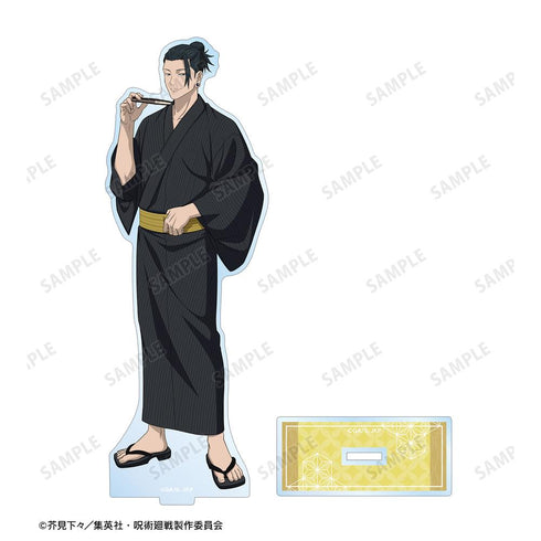 『呪術廻戦』描き下ろしイラスト 懐玉・玉折 夏油 傑 浴衣ver. BIGアクリルスタンド【202412再販】