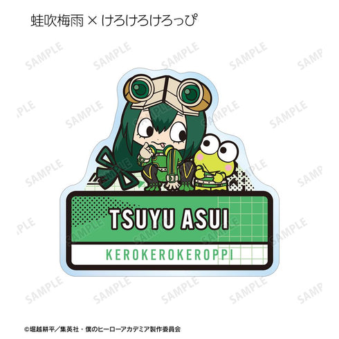 『僕のヒーローアカデミア × サンリオキャラクターズ』トレーディングアクリルネームプレート 1年A組 ver.B(単位/BOX)【202508再販】