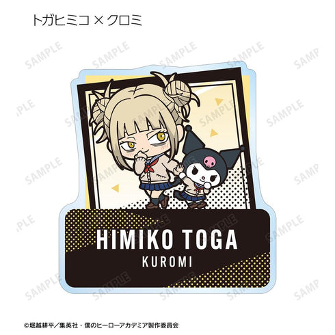 『僕のヒーローアカデミア × サンリオキャラクターズ』トレーディングアクリルネームプレート プロヒーロー&敵<ヴィラン> ver.A(単位/BOX)【202508再販】