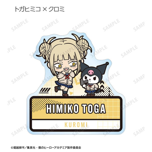 『僕のヒーローアカデミア × サンリオキャラクターズ』トレーディングアクリルネームプレート プロヒーロー&敵<ヴィラン> ver.B(単位/BOX)【202508再販】