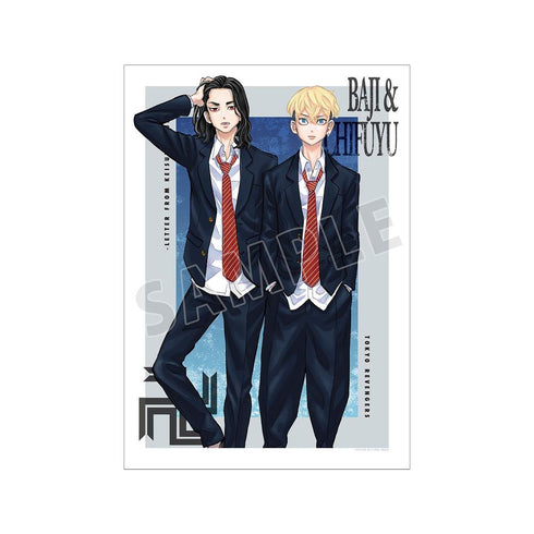 《东京卍复仇者 ~来自场地圭介的信~》场地圭介&松野千冬 A3哑光处理海报 ver.B【202604再版】