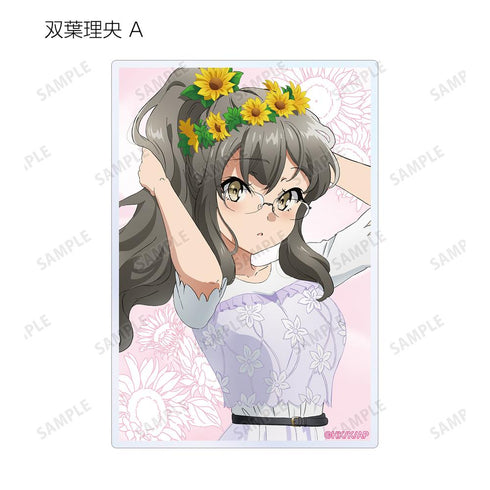 『青春ブタ野郎はバニーガール先輩の夢を見ない』描き下ろしイラスト ひまわりと白いワンピースver. トレーディングアクリルカード(単位/BOX)【202512再販】