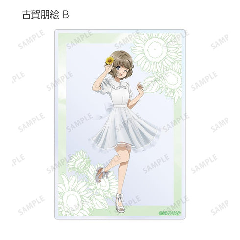 『青春ブタ野郎はバニーガール先輩の夢を見ない』描き下ろしイラスト ひまわりと白いワンピースver. トレーディングアクリルカード(単位/BOX)【202507再販】
