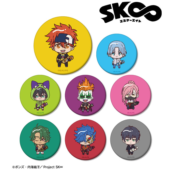 『SK∞ エスケーエイト』 トレーディング ちょこんと! マット缶バッジ(単位/BOX)