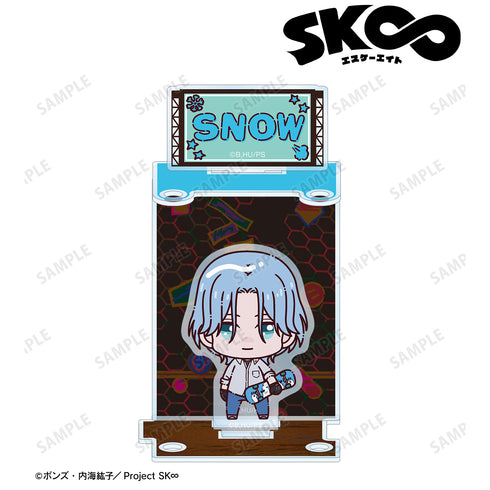 『SK∞ エスケーエイト』 スノー ちょこんと! ドアBIGアクリルスタンド