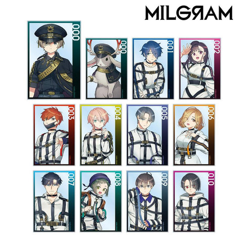 『MILGRAM -ミルグラム-』トレーディングアクリルカード vol.1(単位/BOX)【202606再販】