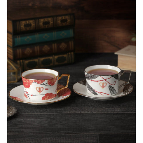 『ローゼンメイデン』ノリタケコラボ 真紅&水銀燈セット カップ&ソーサー