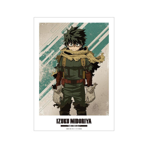 『僕のヒーローアカデミア』緑谷出久 A3マット加工ポスター vol.2【202603再販】