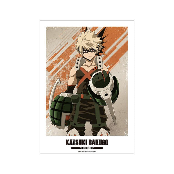 『僕のヒーローアカデミア』爆豪勝己 A3マット加工ポスター vol.2【202608再販】