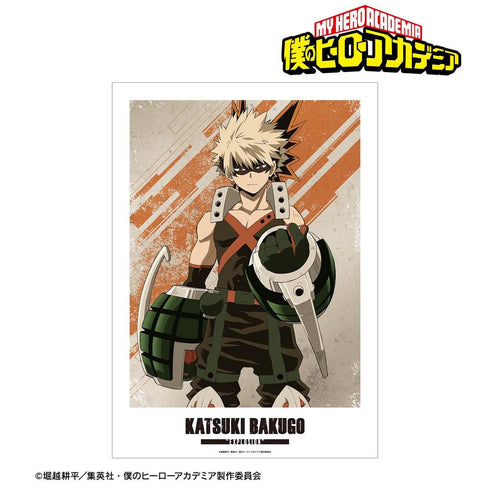 『僕のヒーローアカデミア』爆豪勝己 A3マット加工ポスター vol.2【202608再販】