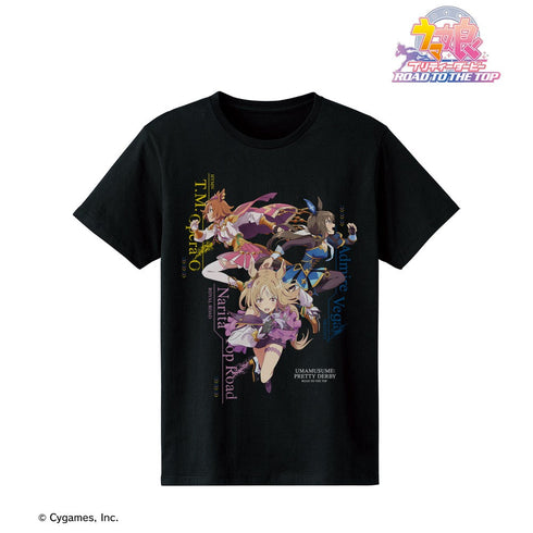 『ウマ娘 プリティーダービー ROAD TO THE TOP』ティザービジュアル Tシャツレディース【202406再販】