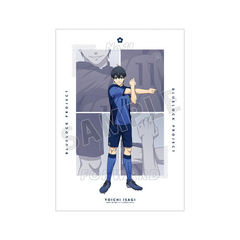 『ブルーロック』描き下ろしイラスト 潔 世一 試合前の準備中ver. A3マット加工ポスター【202512再販】