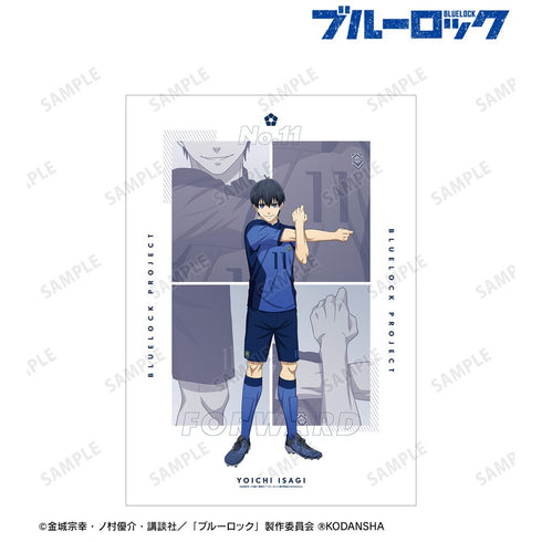 『ブルーロック』描き下ろしイラスト 潔 世一 試合前の準備中ver. A3マット加工ポスター【202512再販】