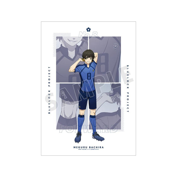 『ブルーロック』描き下ろしイラスト 蜂楽 廻 試合前の準備中ver. A3マット加工ポスター【202512再販】