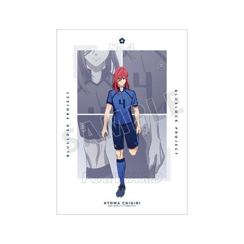 『ブルーロック』描き下ろしイラスト 千切 豹馬 試合前の準備中ver. A3マット加工ポスター【202512再販】