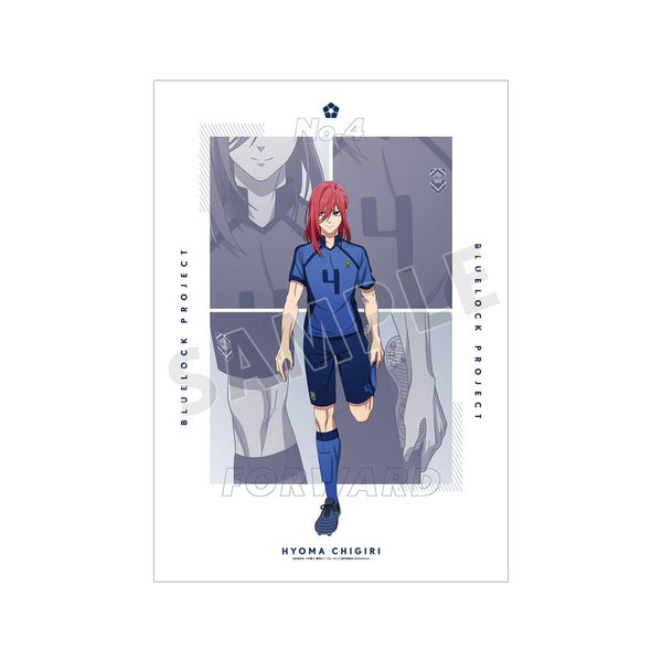 『ブルーロック』描き下ろしイラスト 千切 豹馬 試合前の準備中ver. A3マット加工ポスター【202512再販】