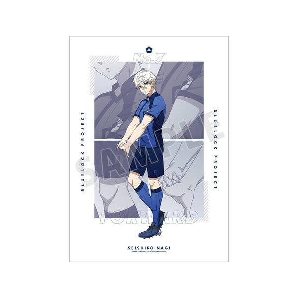 『ブルーロック』描き下ろしイラスト 凪 誠士郎 試合前の準備中ver. A3マット加工ポスター【202512再販】