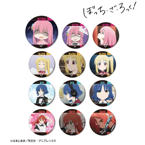 『ぼっち・ざ・ろっく!』トレーディングシーンマット缶バッジ(単位/BOX)【202609再販】