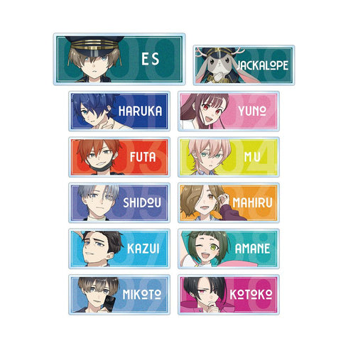 『MILGRAM -ミルグラム-』描き下ろしイラスト 第一審MV衣装ver. トレーディングアクリルネームプレート(単位/BOX)【202601再販】