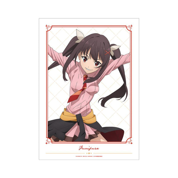 『この素晴らしい世界に爆焔を!』ふにふら A3マット加工ポスター【202412再販】