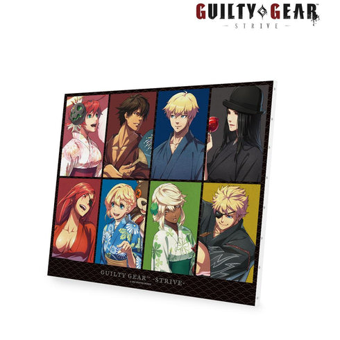 『GUILTY GEARTM -STRIVE-』描き下ろしイラスト 集合 お祭りver. BIGキャンバスボード【202410再販】