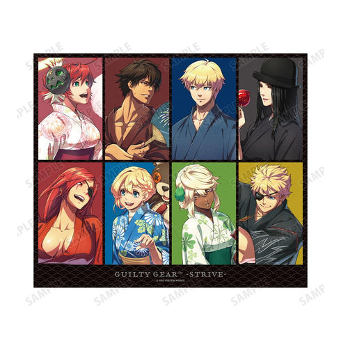 『GUILTY GEARTM -STRIVE-』描き下ろしイラスト 集合 お祭りver. BIGキャンバスボード【202410再販】