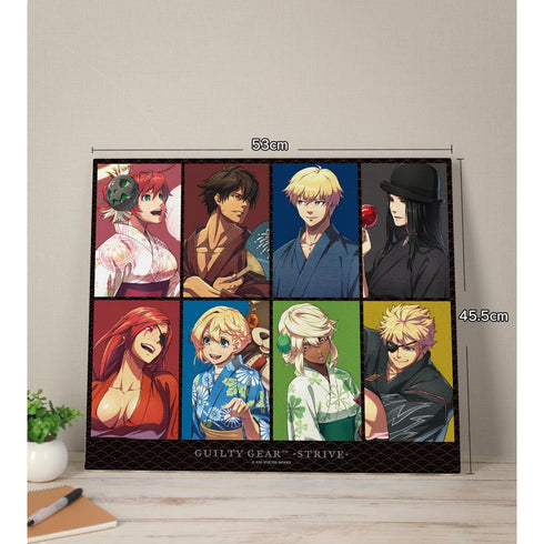 『GUILTY GEARTM -STRIVE-』描き下ろしイラスト 集合 お祭りver. BIGキャンバスボード【202410再販】