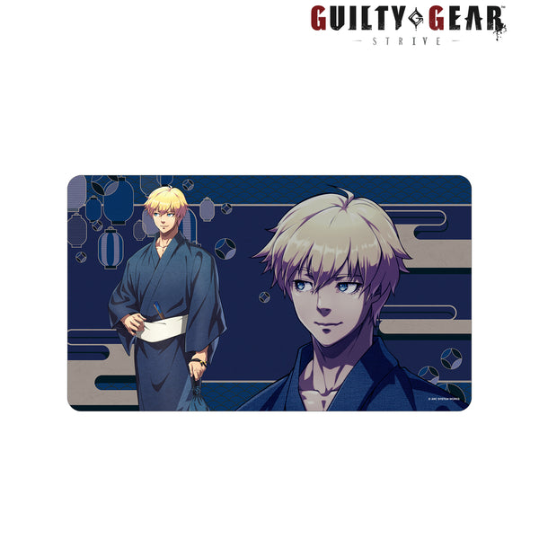 『GUILTY GEAR™ -STRIVE-』描き下ろしイラスト カイ=キスク お祭りver. マルチデスクマット