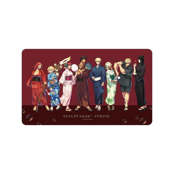 『GUILTY GEARTM -STRIVE-』描き下ろしイラスト 集合 お祭りver. マルチデスクマット【202508再販】