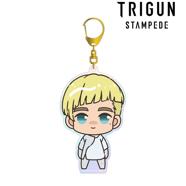 『TRIGUN STAMPEDE』ヴァッシュ‧ザ‧スタンピード(幼少期) ちょこんと! オーロラBIGアクリルキーホルダー
