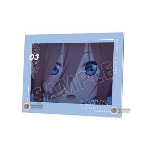 『五等分の花嫁』中野三玖 場面写A6アクリルパネル【202501再販】